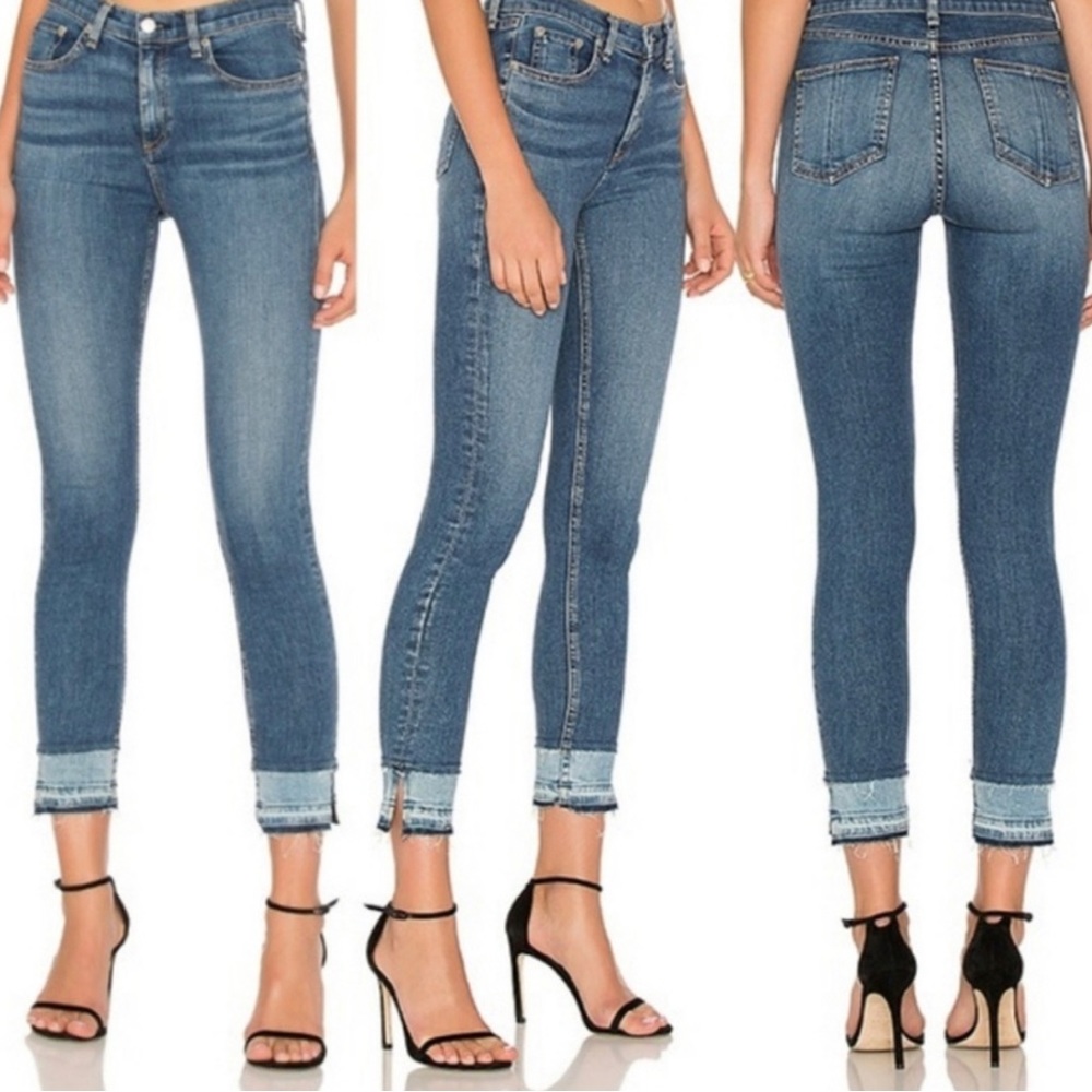 Rag and Bone 10inch ankle skinny